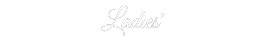 Custom Neon Text- Ladies'