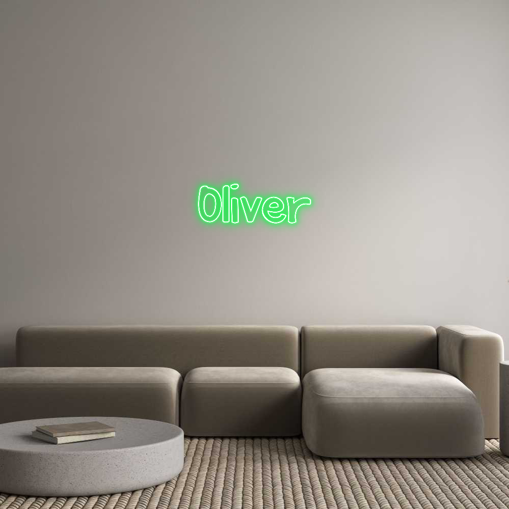 Custom Neon Text- Oliver