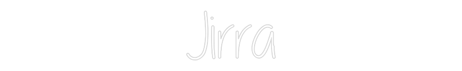 Custom Neon Text- Jirra