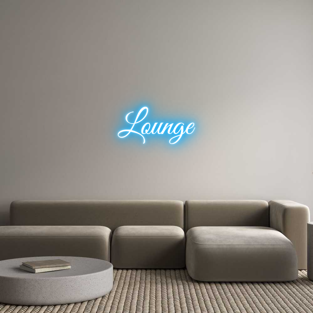 Custom Neon Text- Lounge