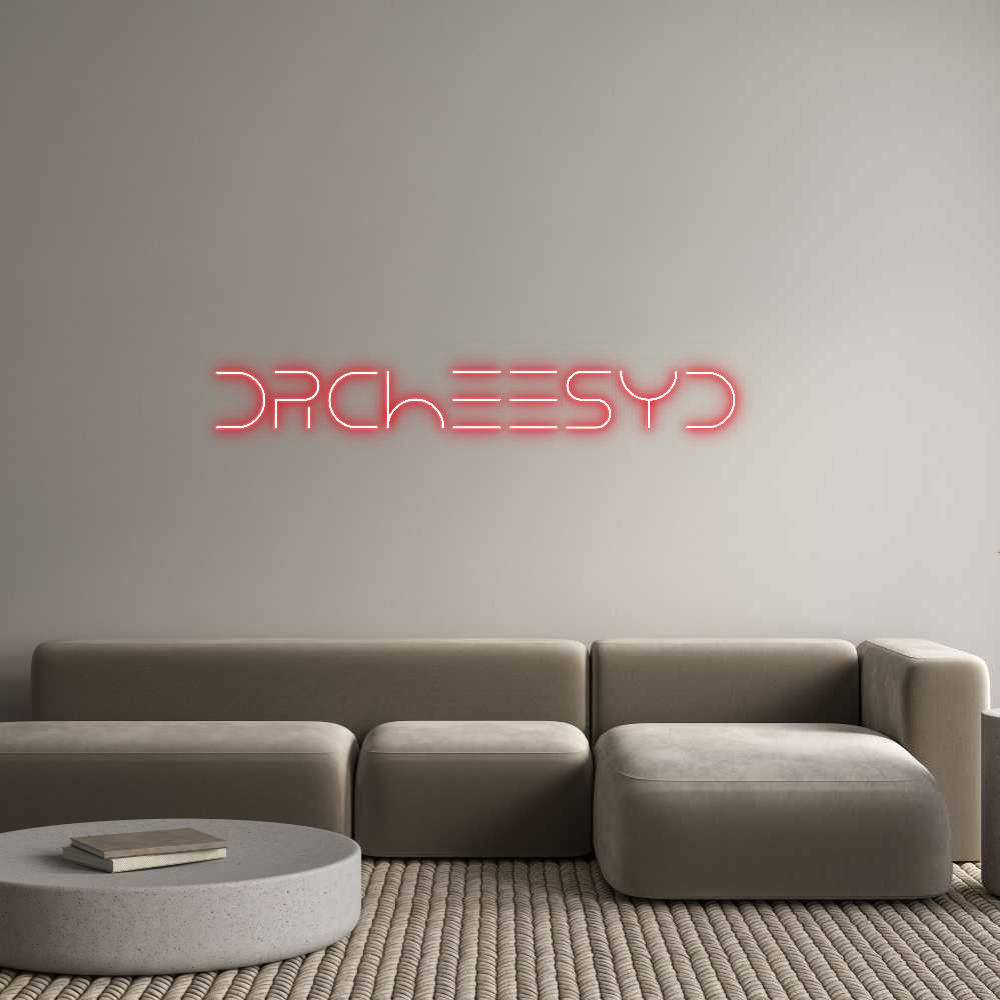 Custom Neon Text- DrCheesyD