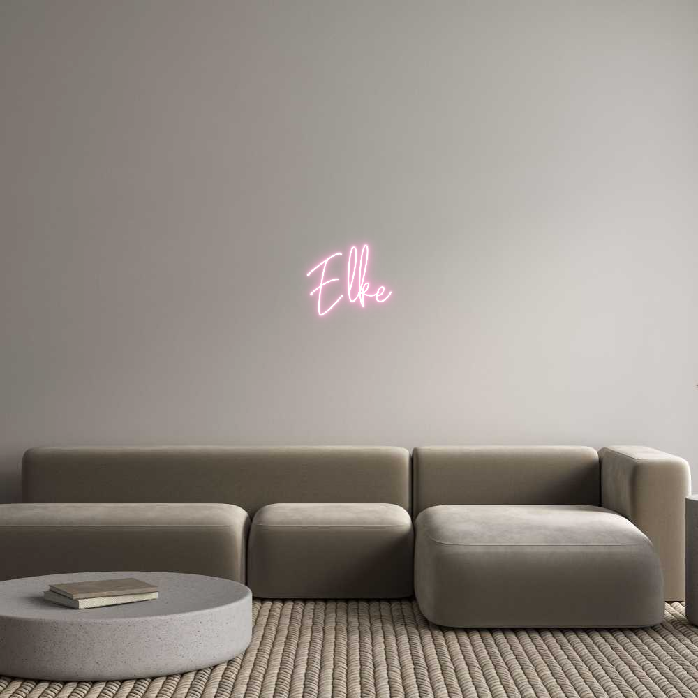 Custom Neon Text- Elke