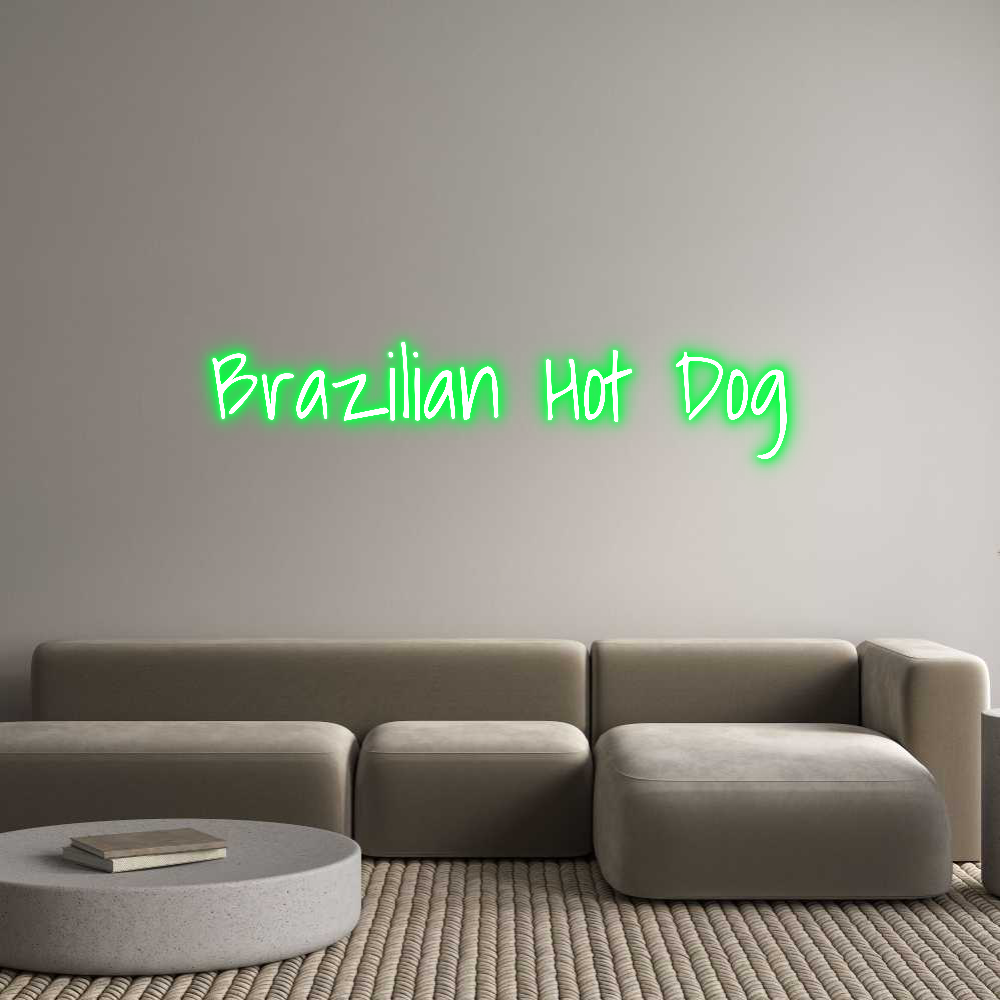 Custom Neon Text- Brazilian Hot...