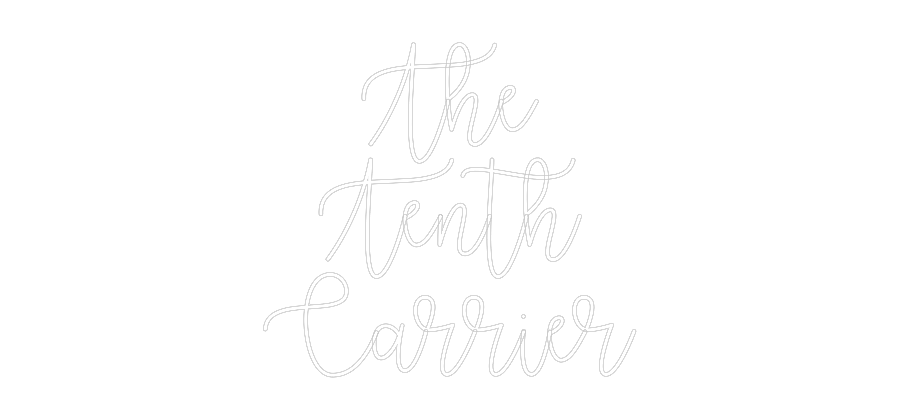 Custom Neon Text - The
Tenth
C...