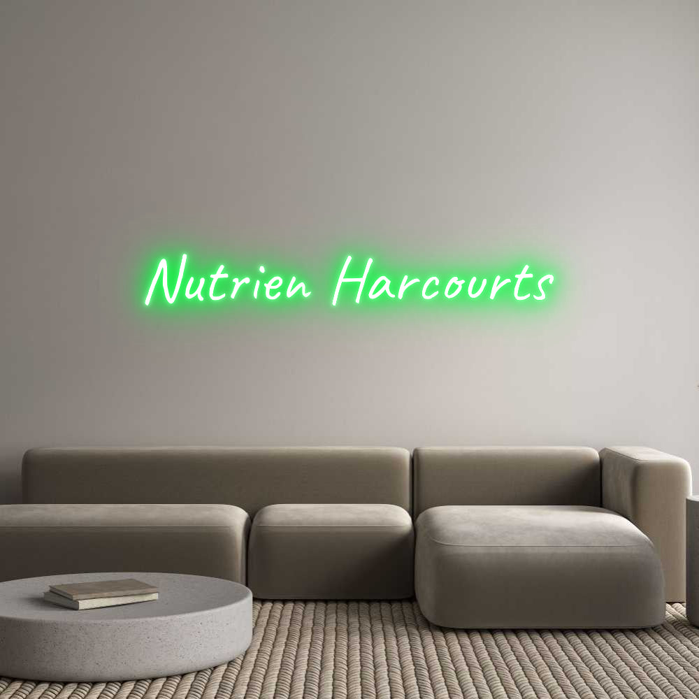 Custom Neon Text- Nutrien Harco...