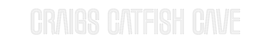 Custom Neon Text - Craigs catfis...