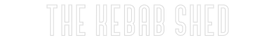 Custom Neon Text - THE KEBAB SHED