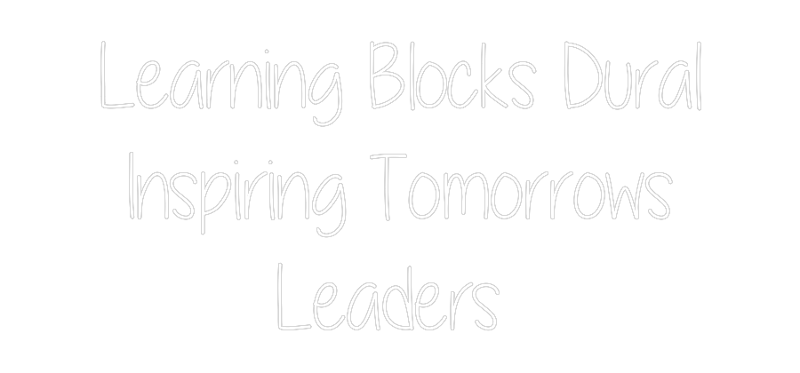 Custom Neon Text - Learning Bloc...