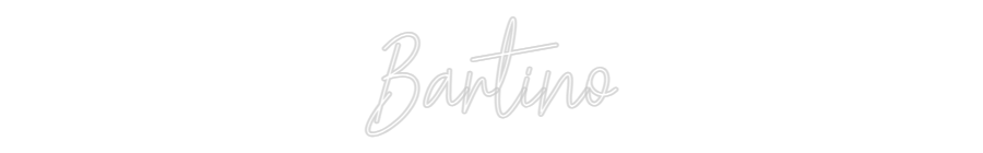 Custom Neon Text - Bartino