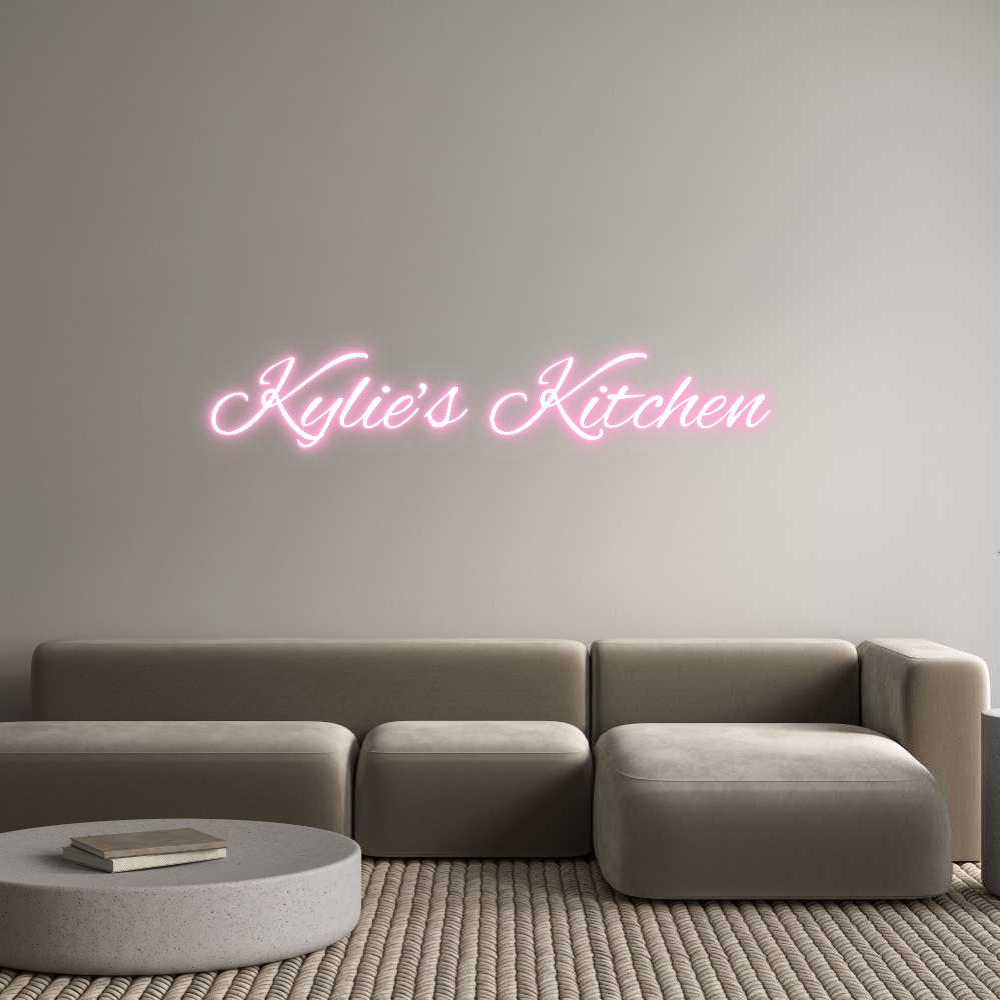 Custom Neon Text- Kylie’s Kitch...