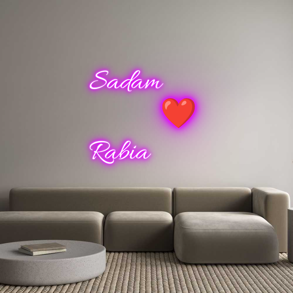 Custom Neon Text- Sadam
      ...