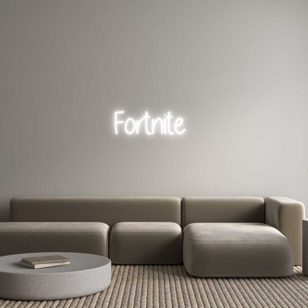 Custom Neon Text- Fortnite