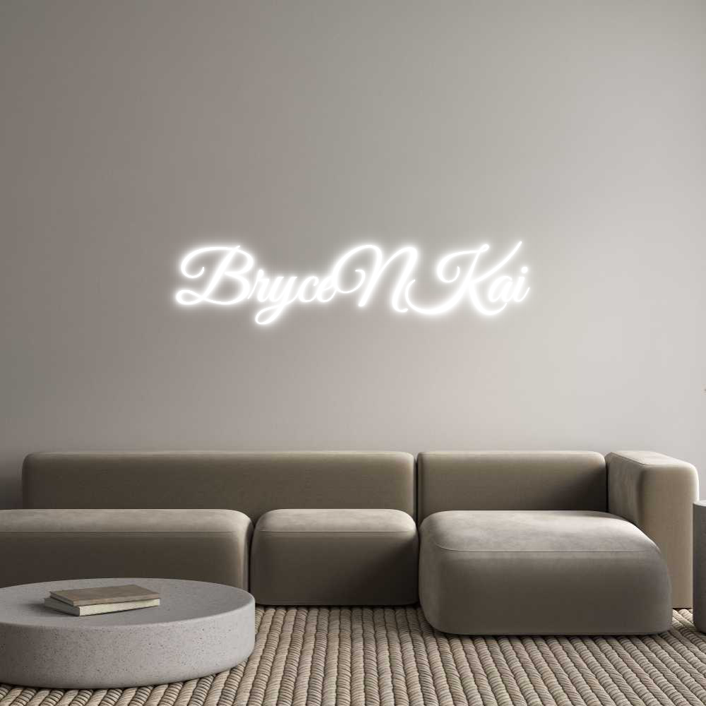 Custom Neon Text - BryceNKai