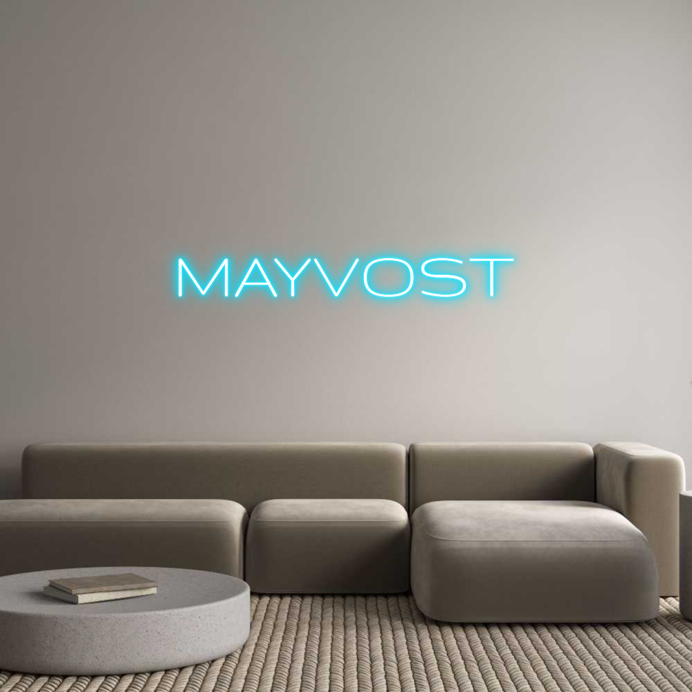 Custom Neon Text- MAYVOST