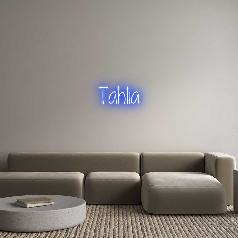 Custom Neon Text- Tahlia