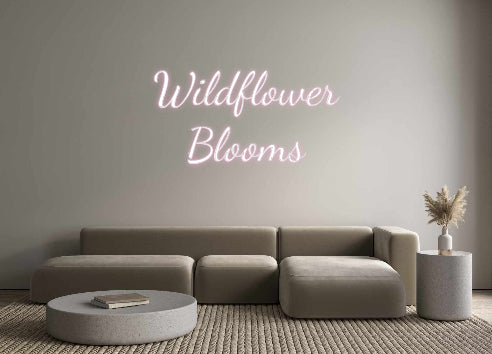 Custom Neon Text- Wildflower
B...