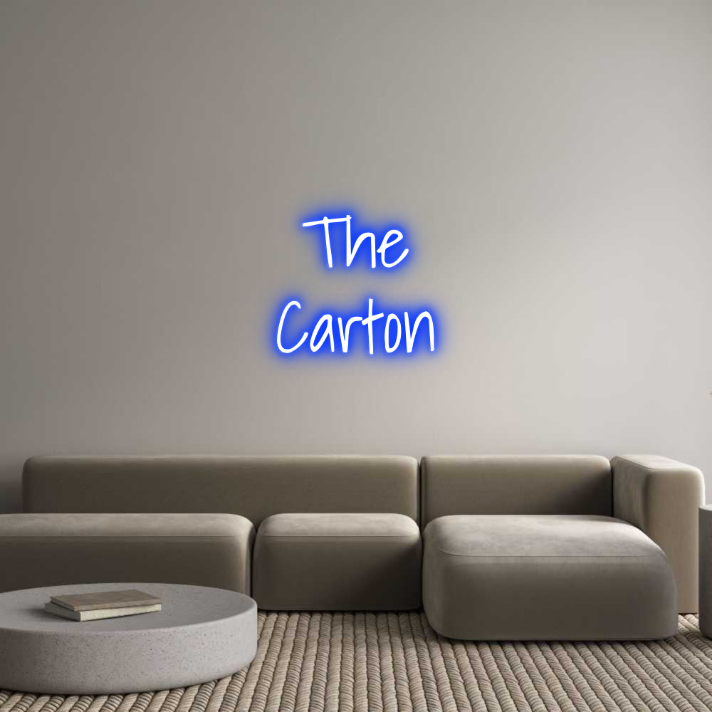 Custom Neon Text - TheCarton