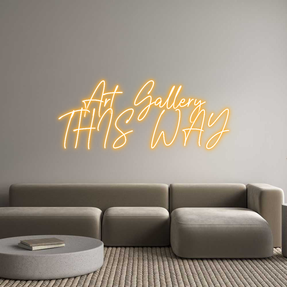 Custom Neon Text- Art Gallery
...