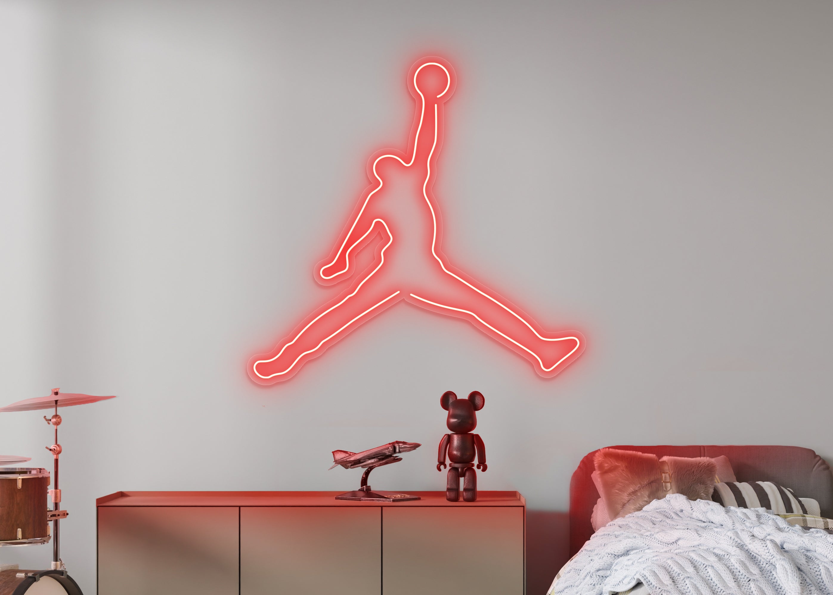 Slam Dunk Basketball LED Neon Sign