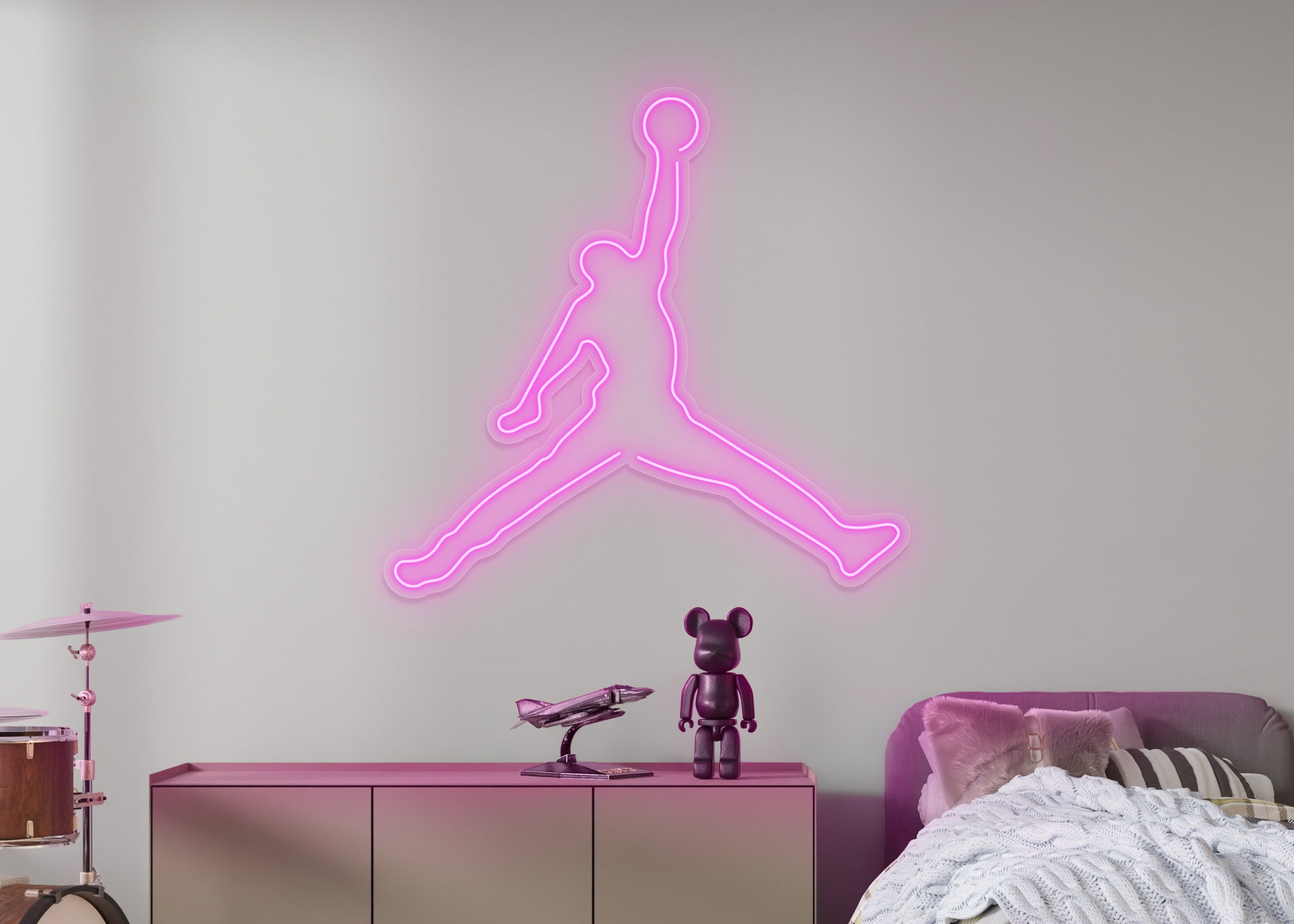 Slam Dunk Basketball LED Neon Sign