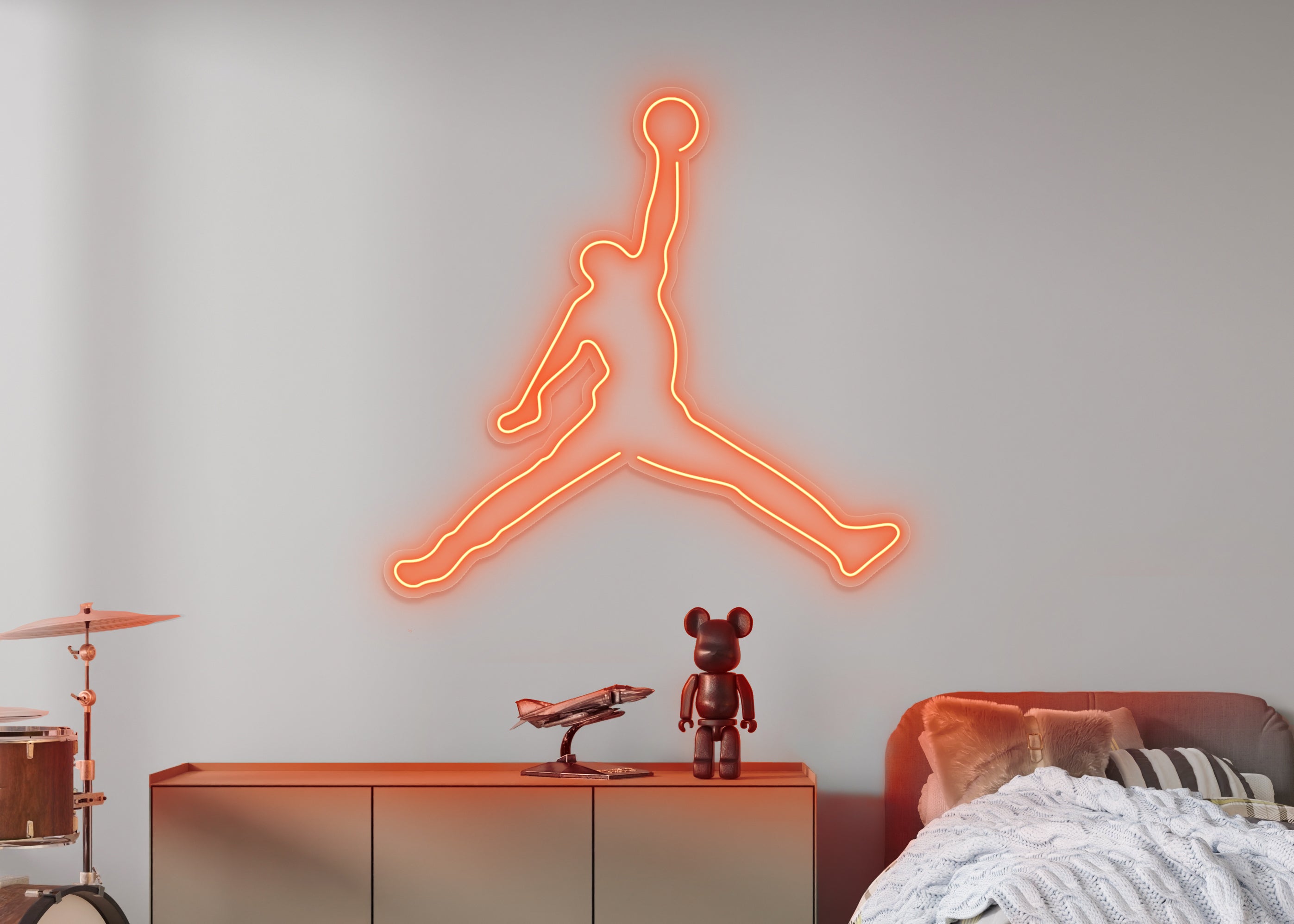 Slam Dunk Basketball LED Neon Sign