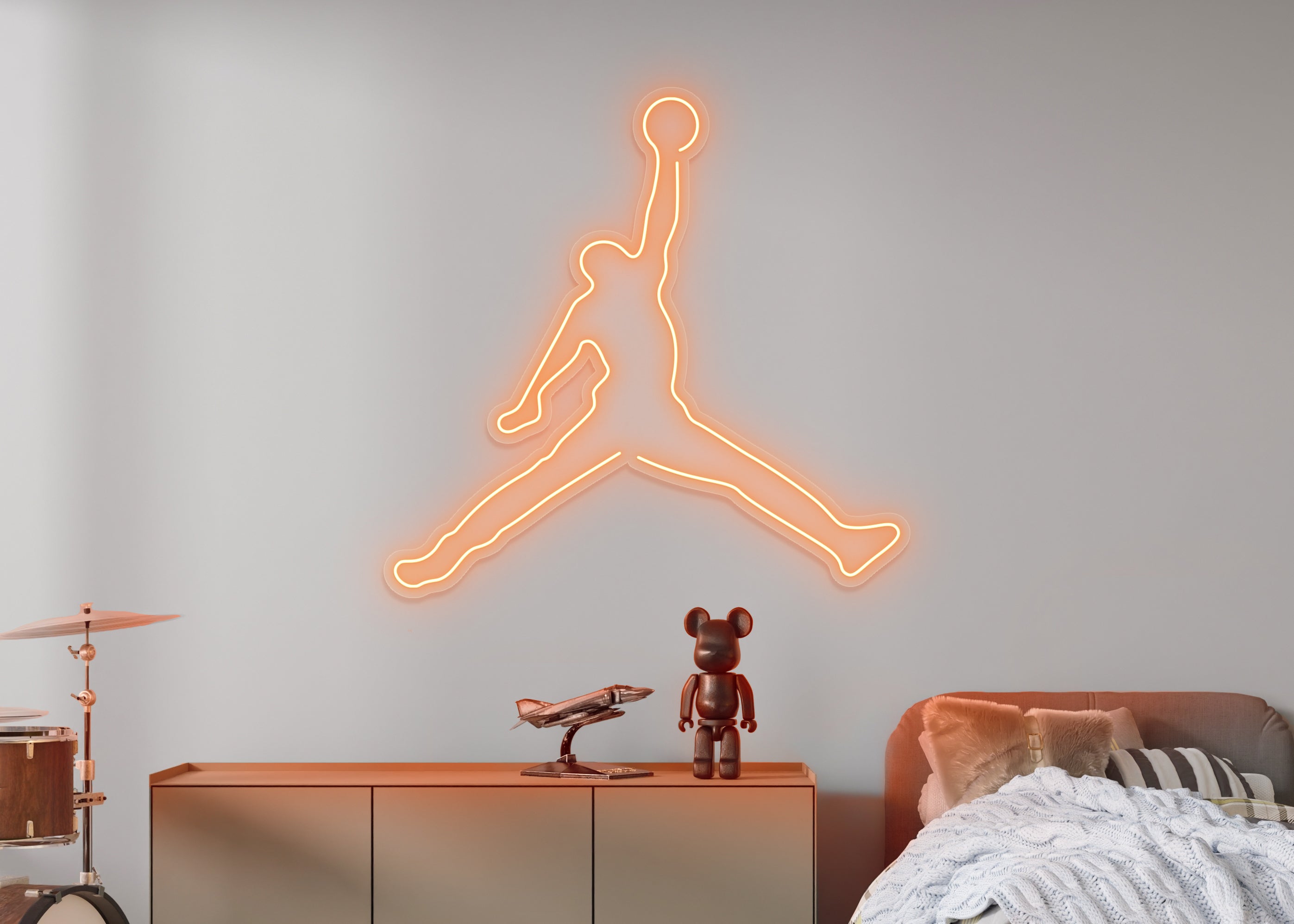 Slam Dunk Basketball LED Neon Sign