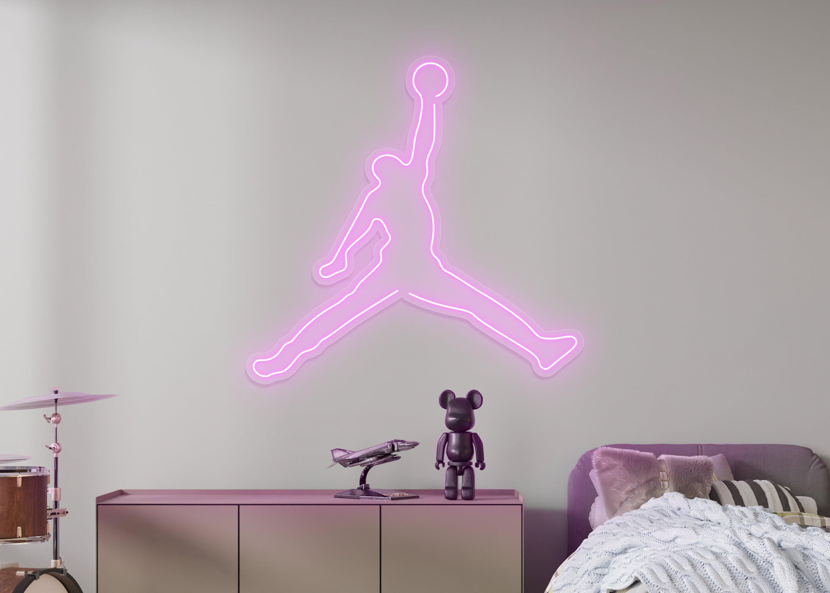 Slam Dunk Basketball LED Neon Sign