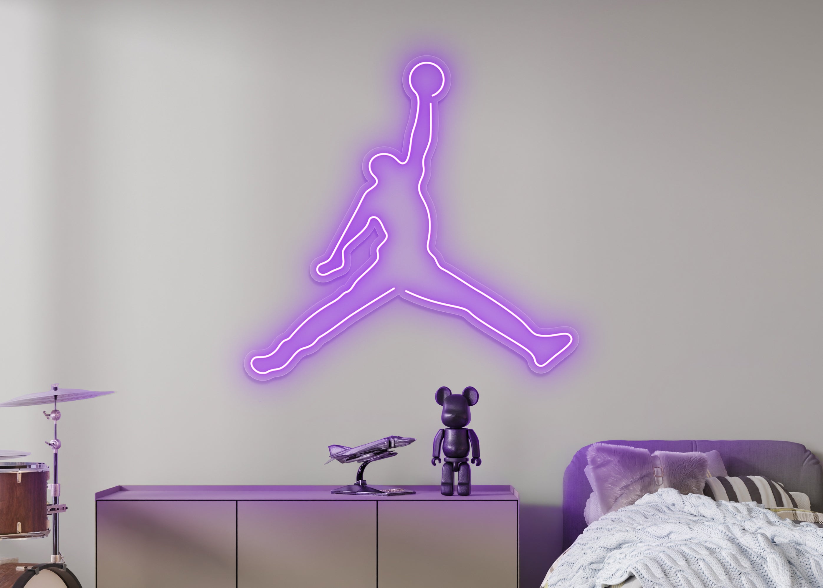 Slam Dunk Basketball LED Neon Sign