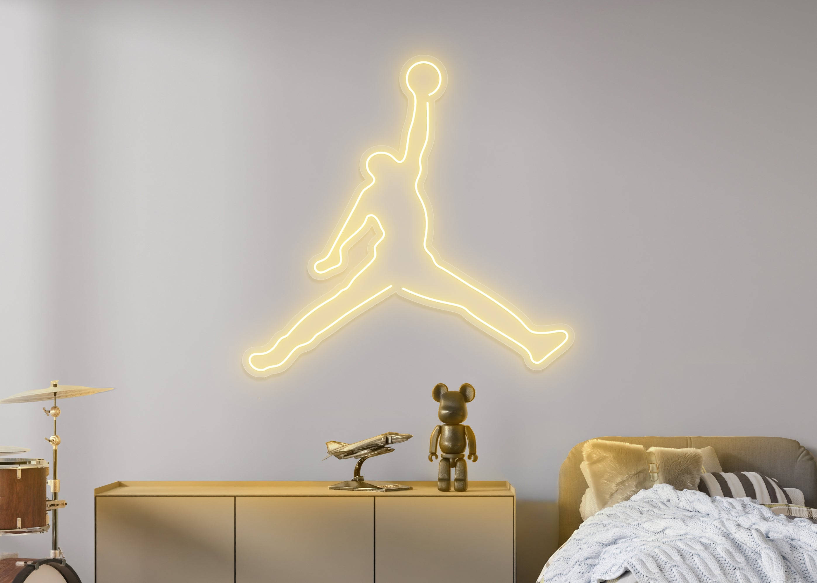 Slam Dunk Basketball LED Neon Sign