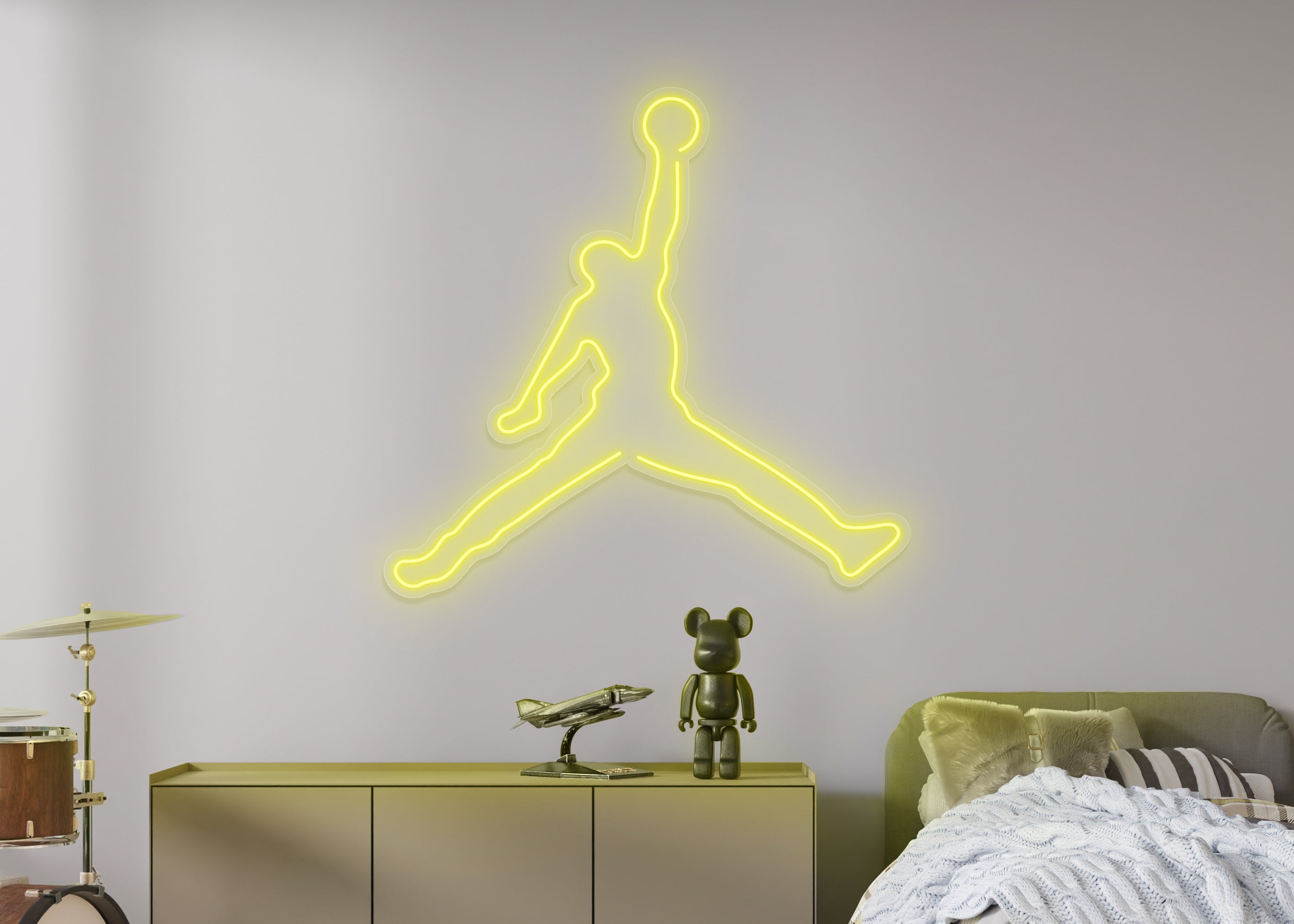 Slam Dunk Basketball LED Neon Sign