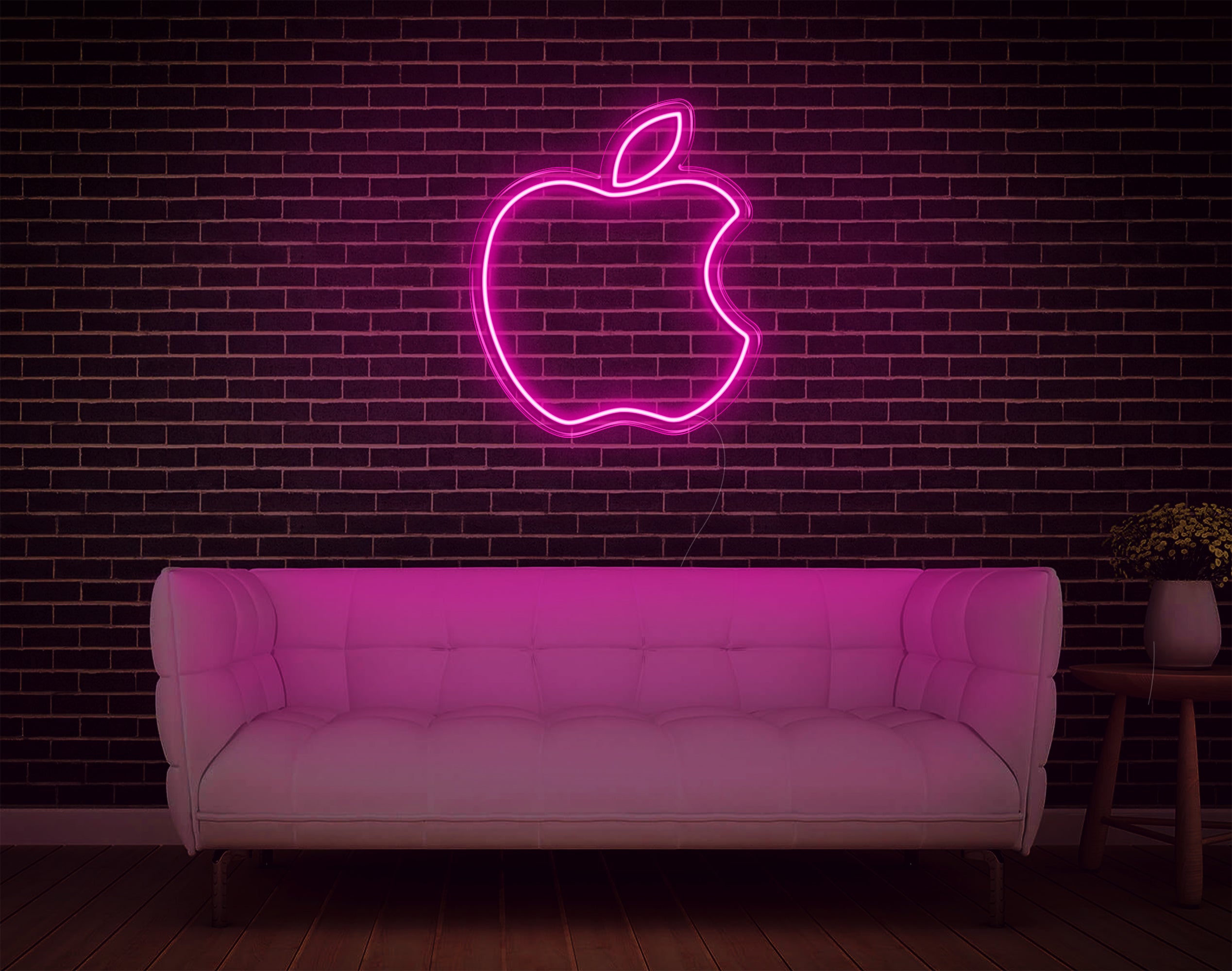 Apple V2 Neon Sign