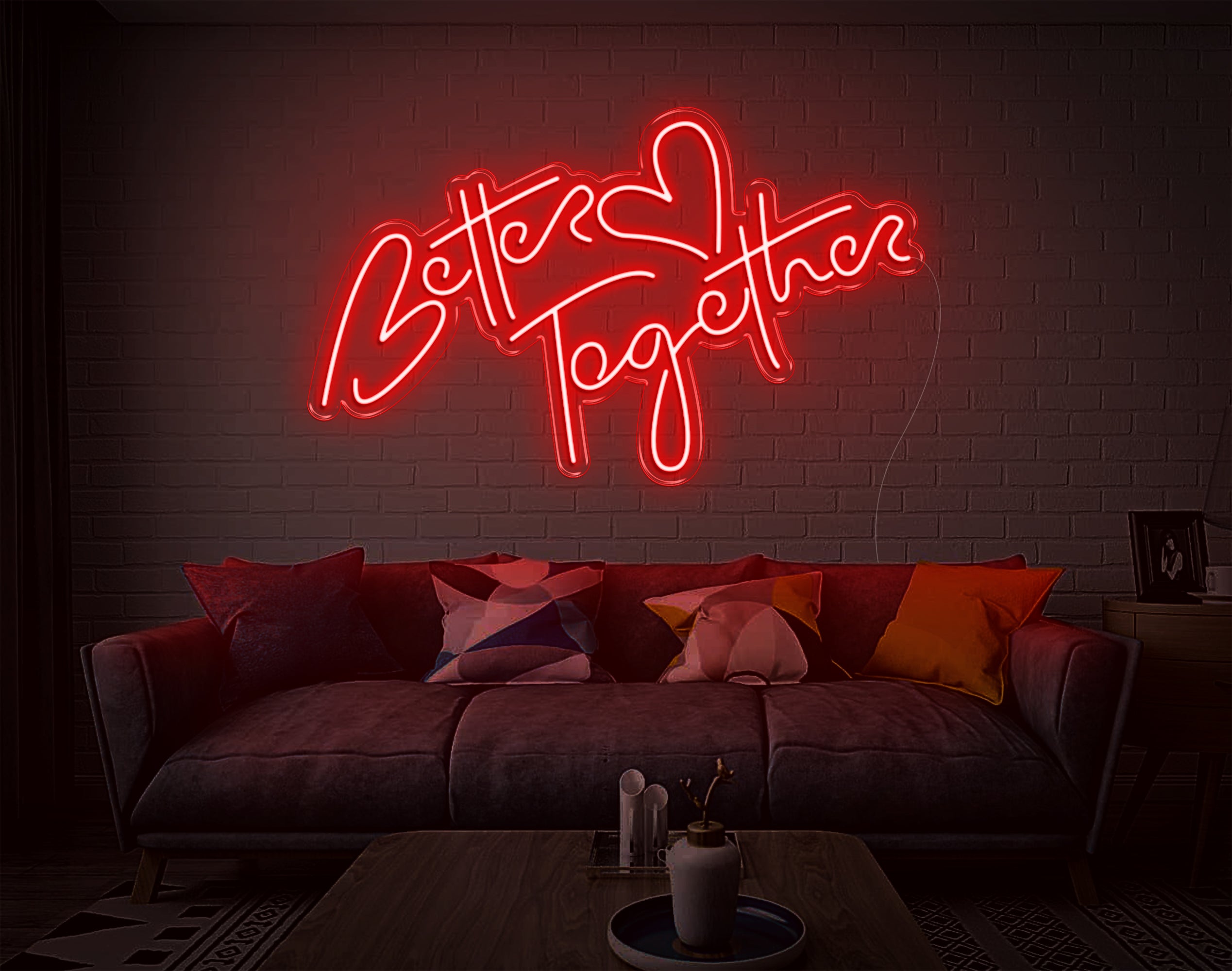 Better Together LED Neon Sign