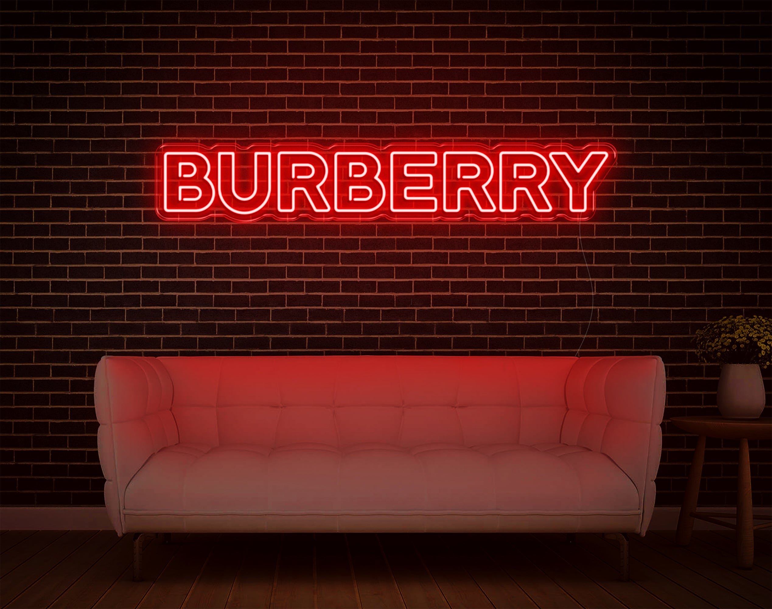 Burberry LED Neon Sign