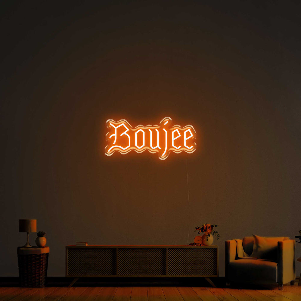 Boujee LED Neon Sign