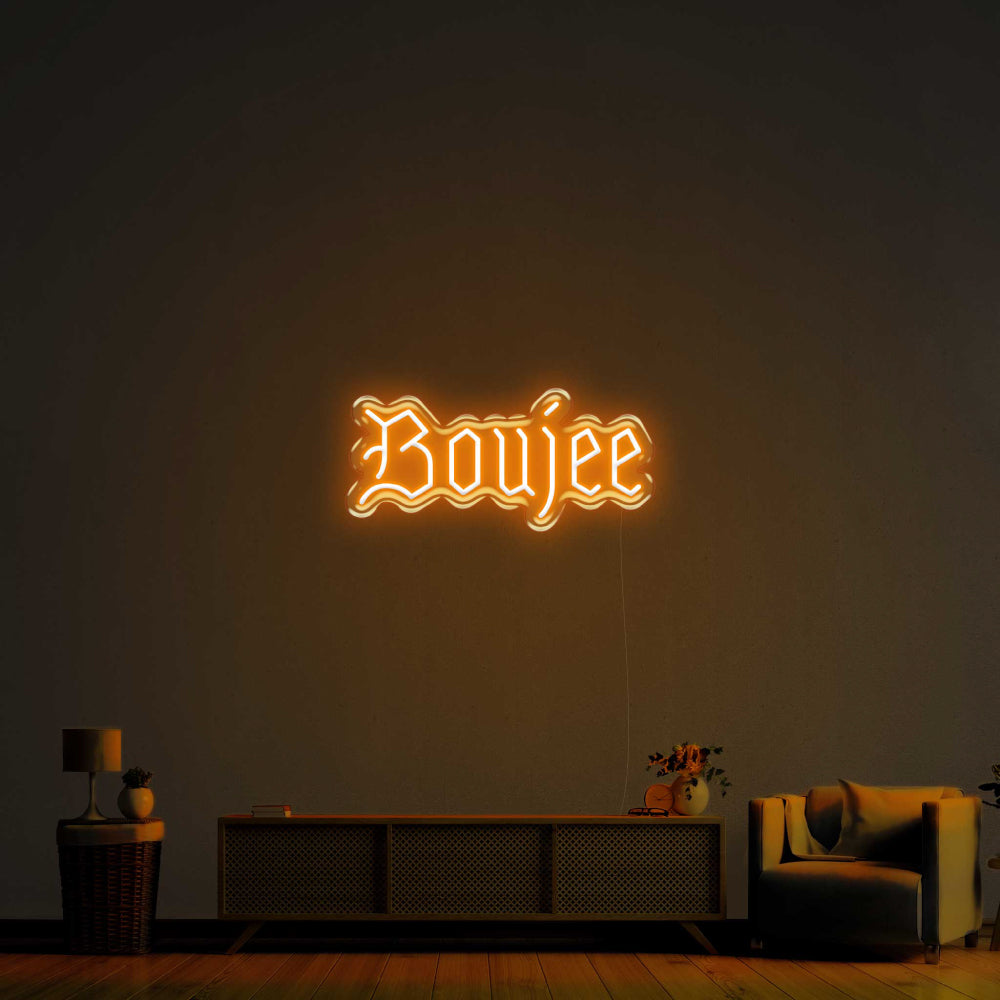 Boujee LED Neon Sign