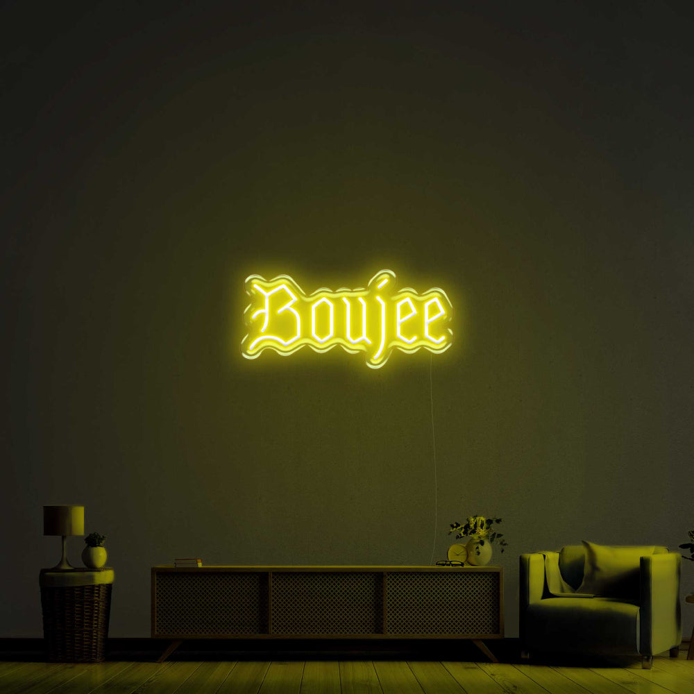 Boujee LED Neon Sign