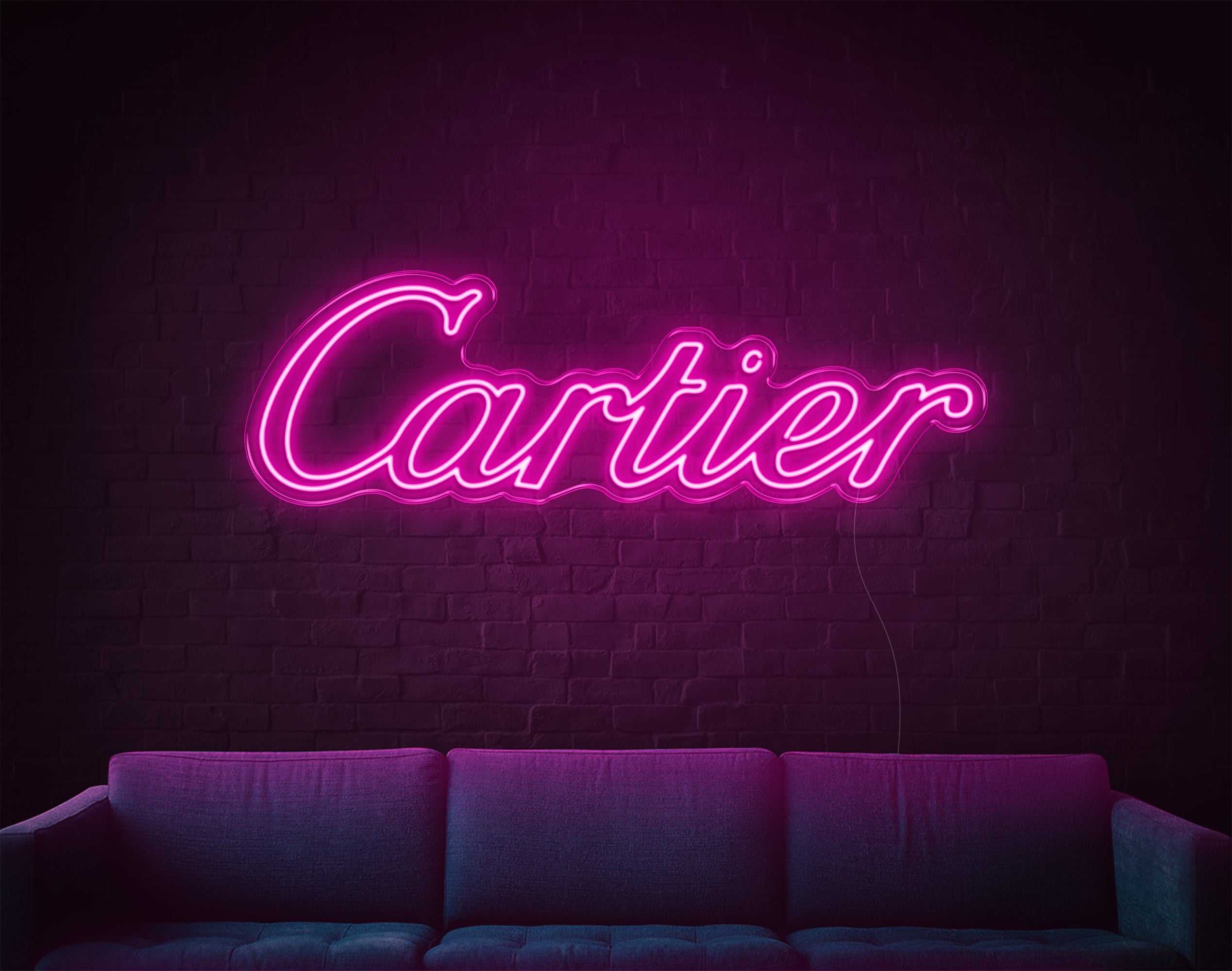 Cartier LED Neon Sign