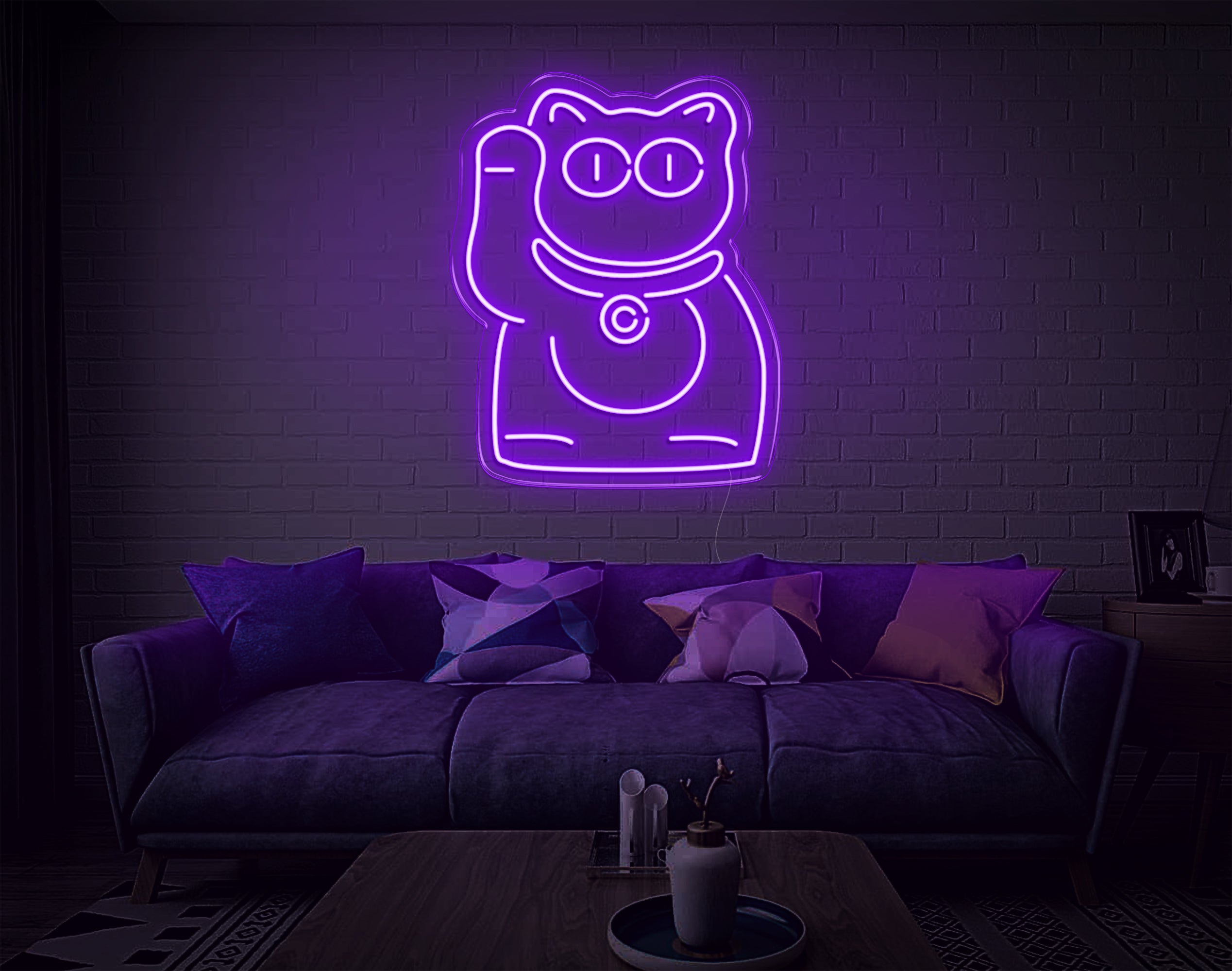 Cat V3 LED Neon Sign