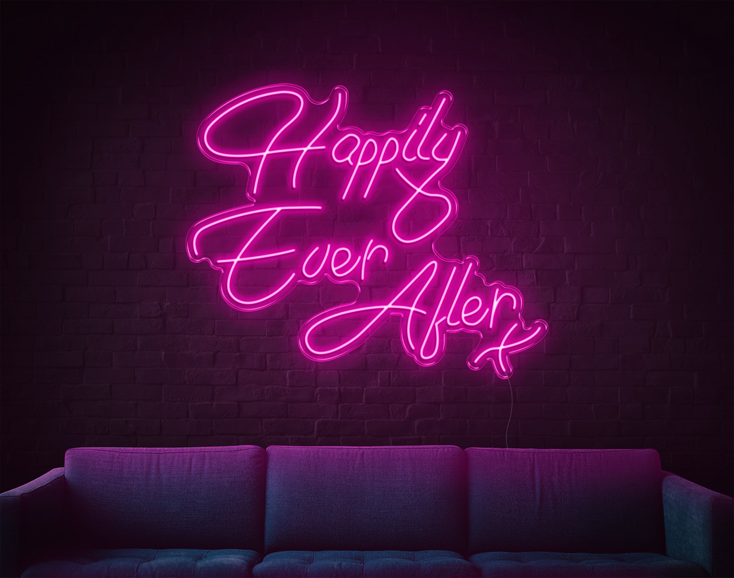 Happily Ever After LED Neon Sign