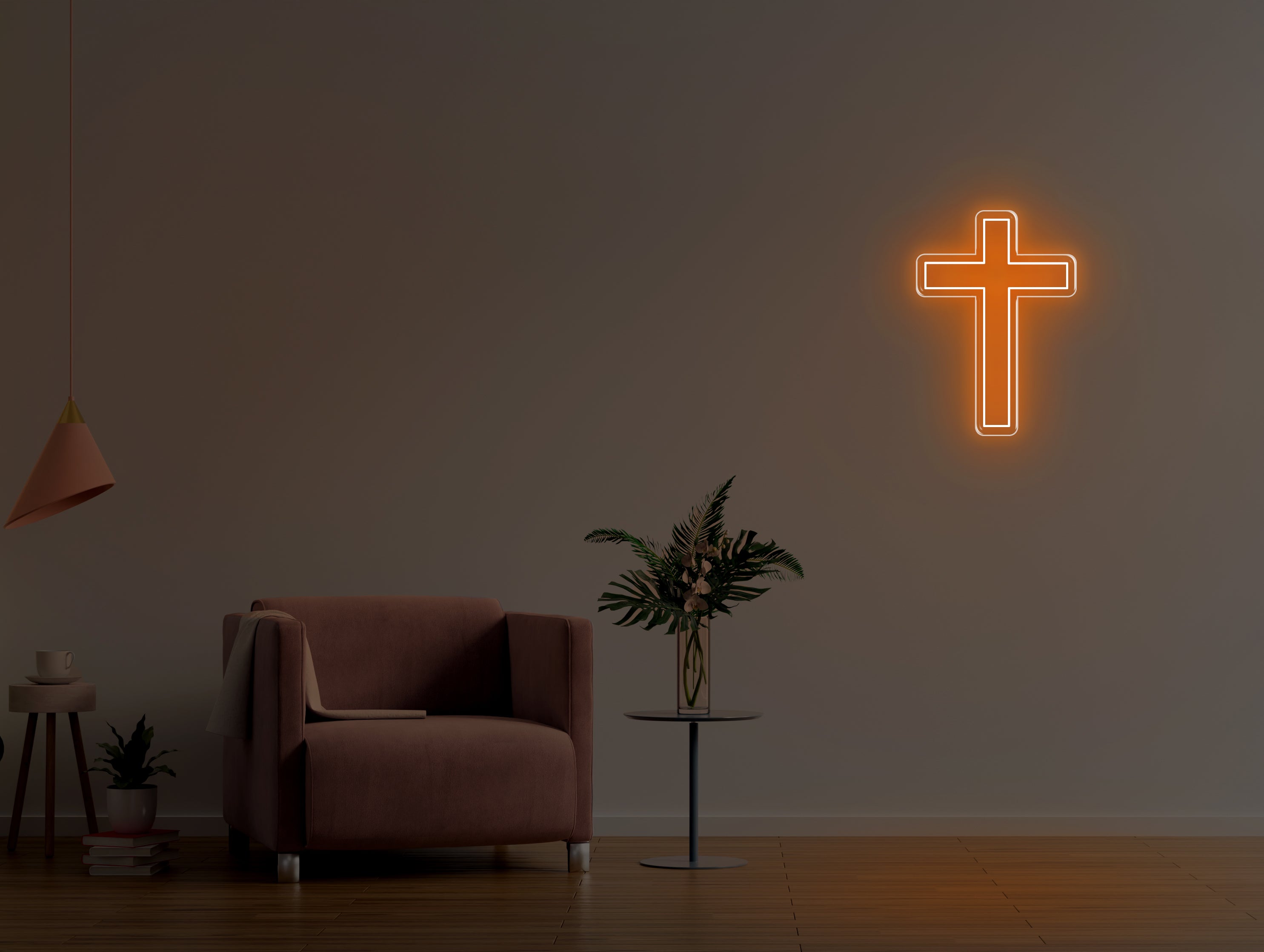 Christianity LED neon sign