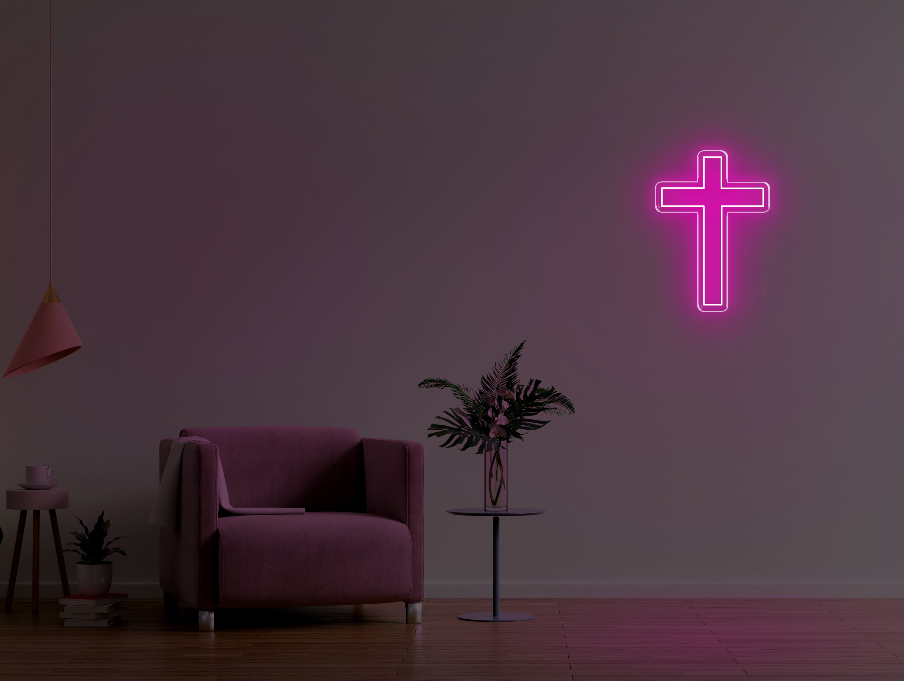 Christianity LED neon sign