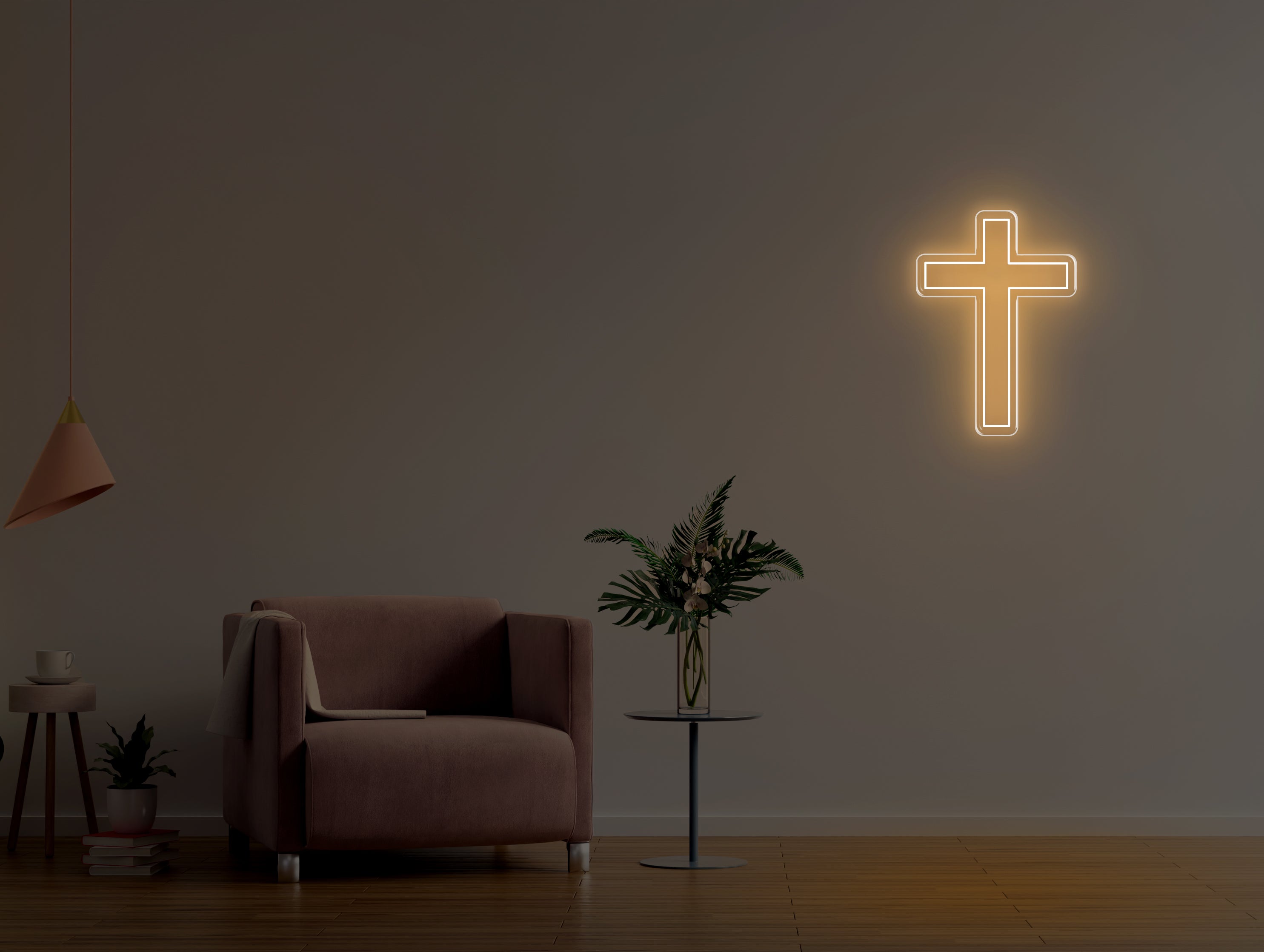 Christianity LED neon sign