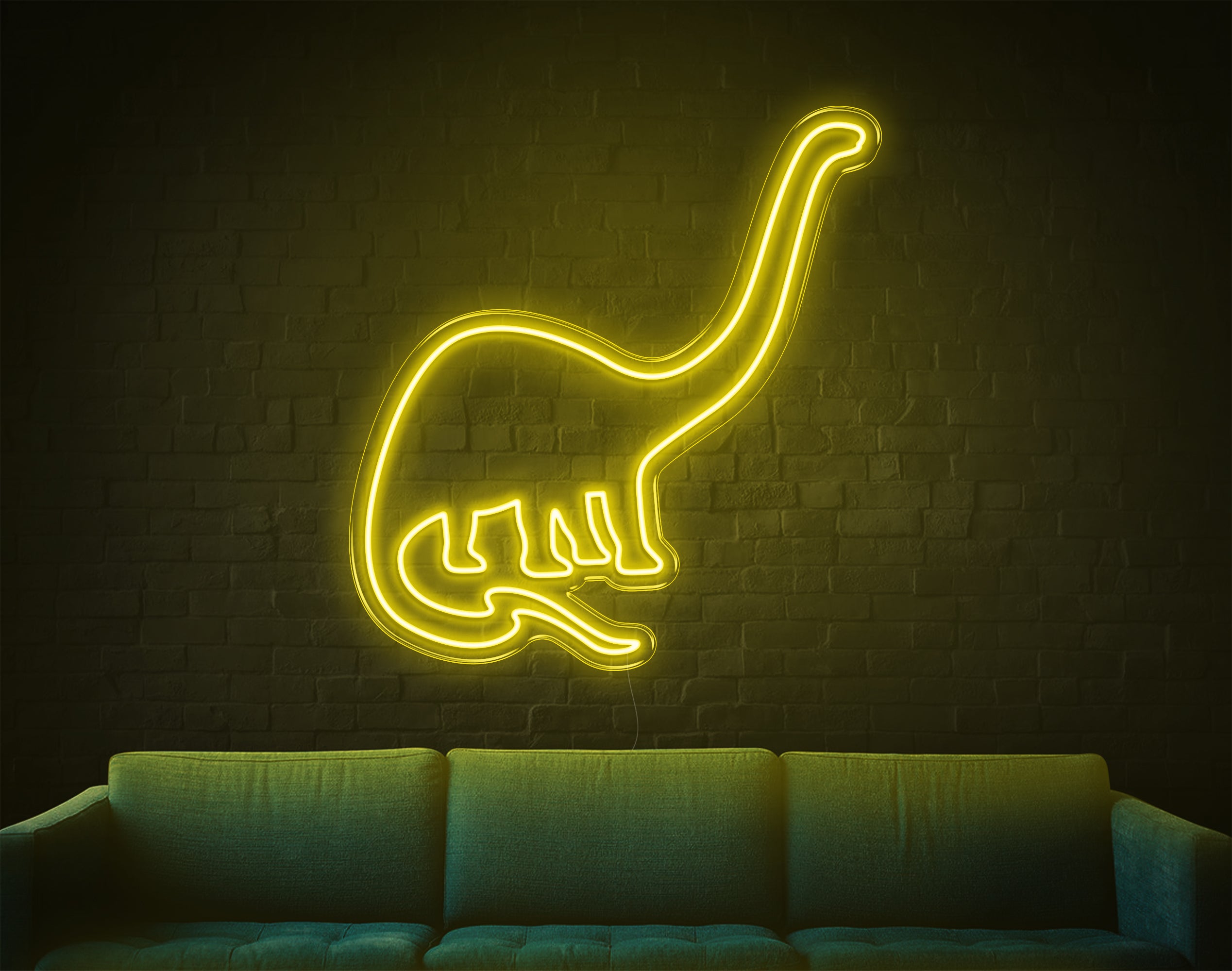 Dinosaur neon deals sign