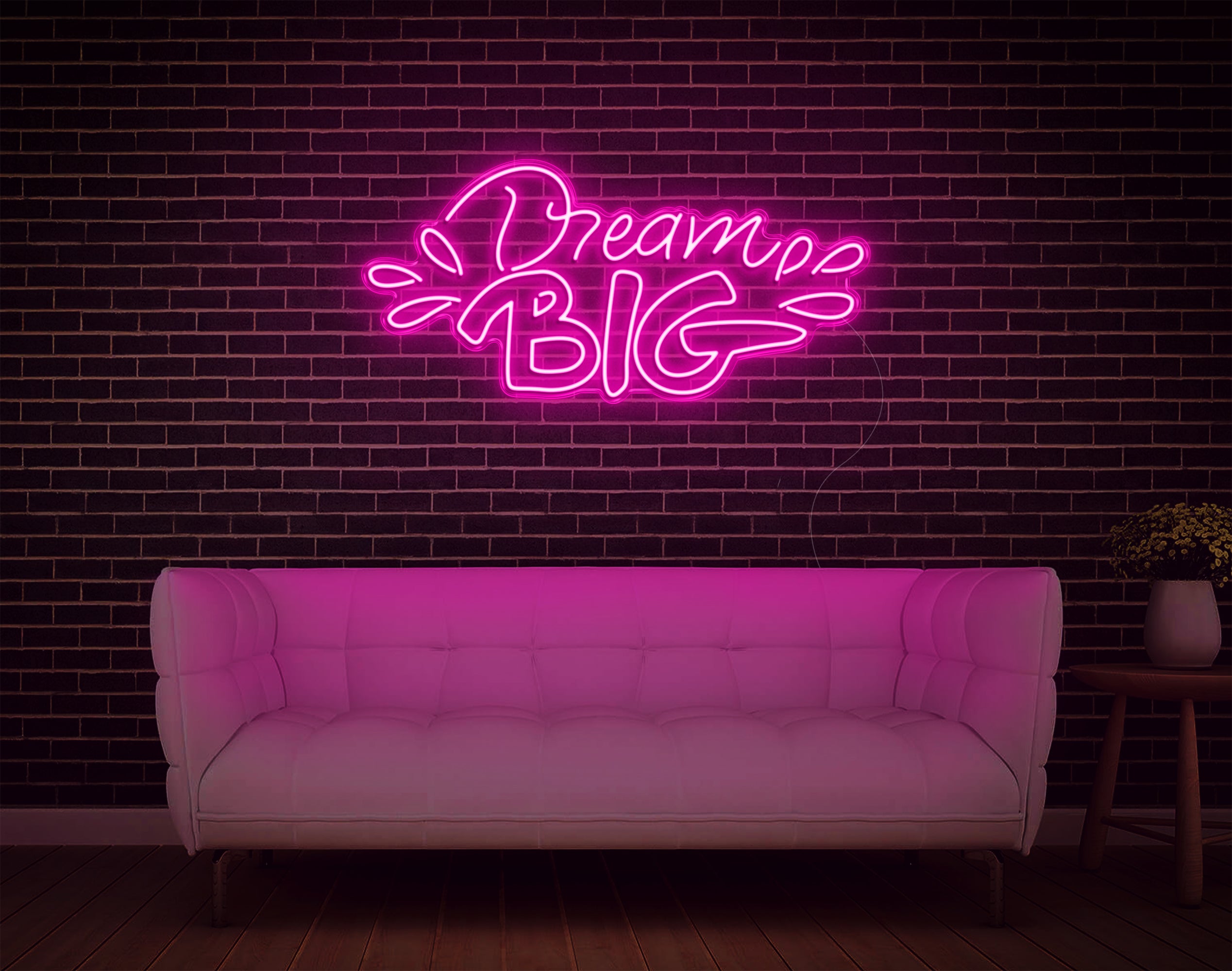 Dream Big LED Neon Sign