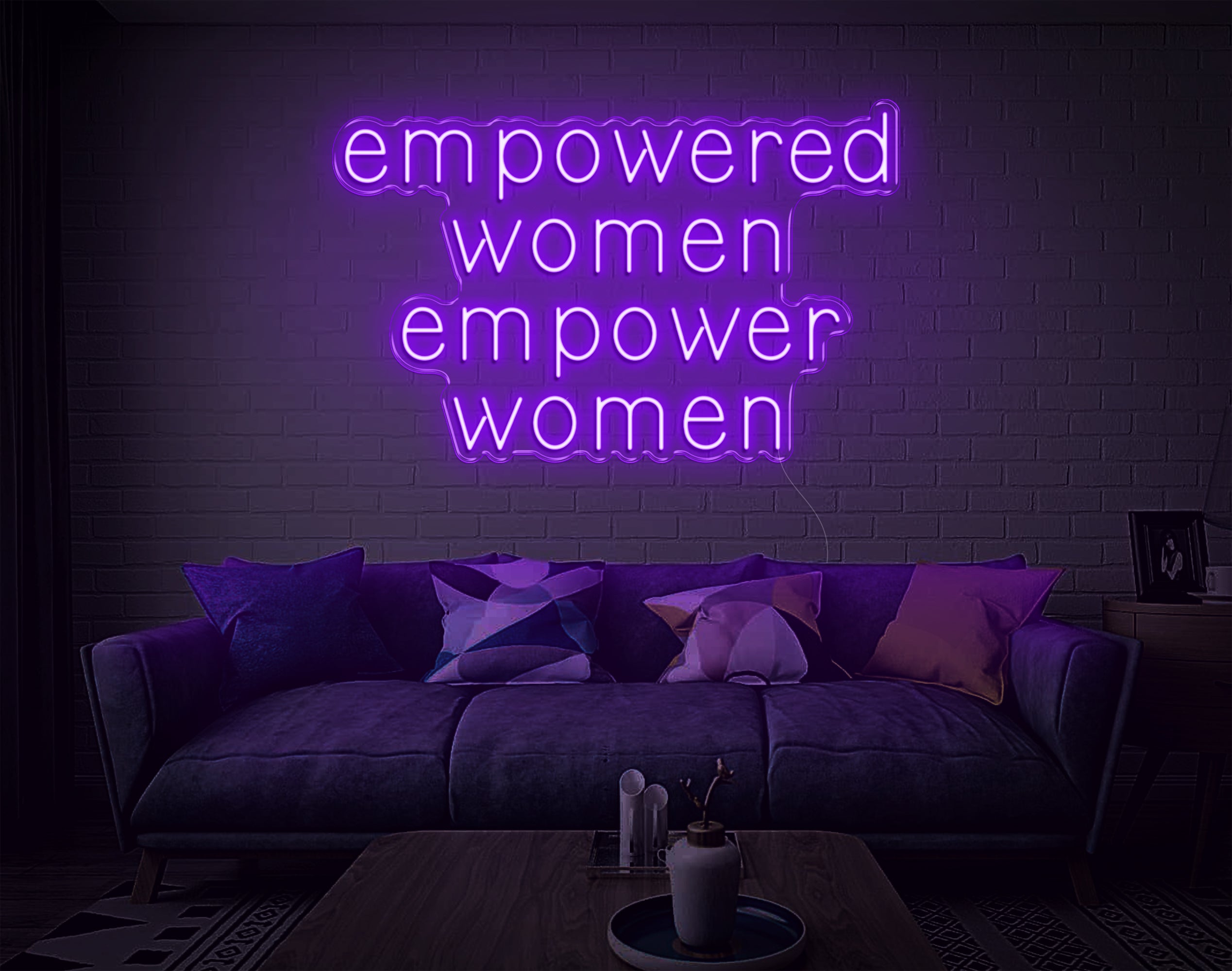 Empowered Women LED Neon Sign