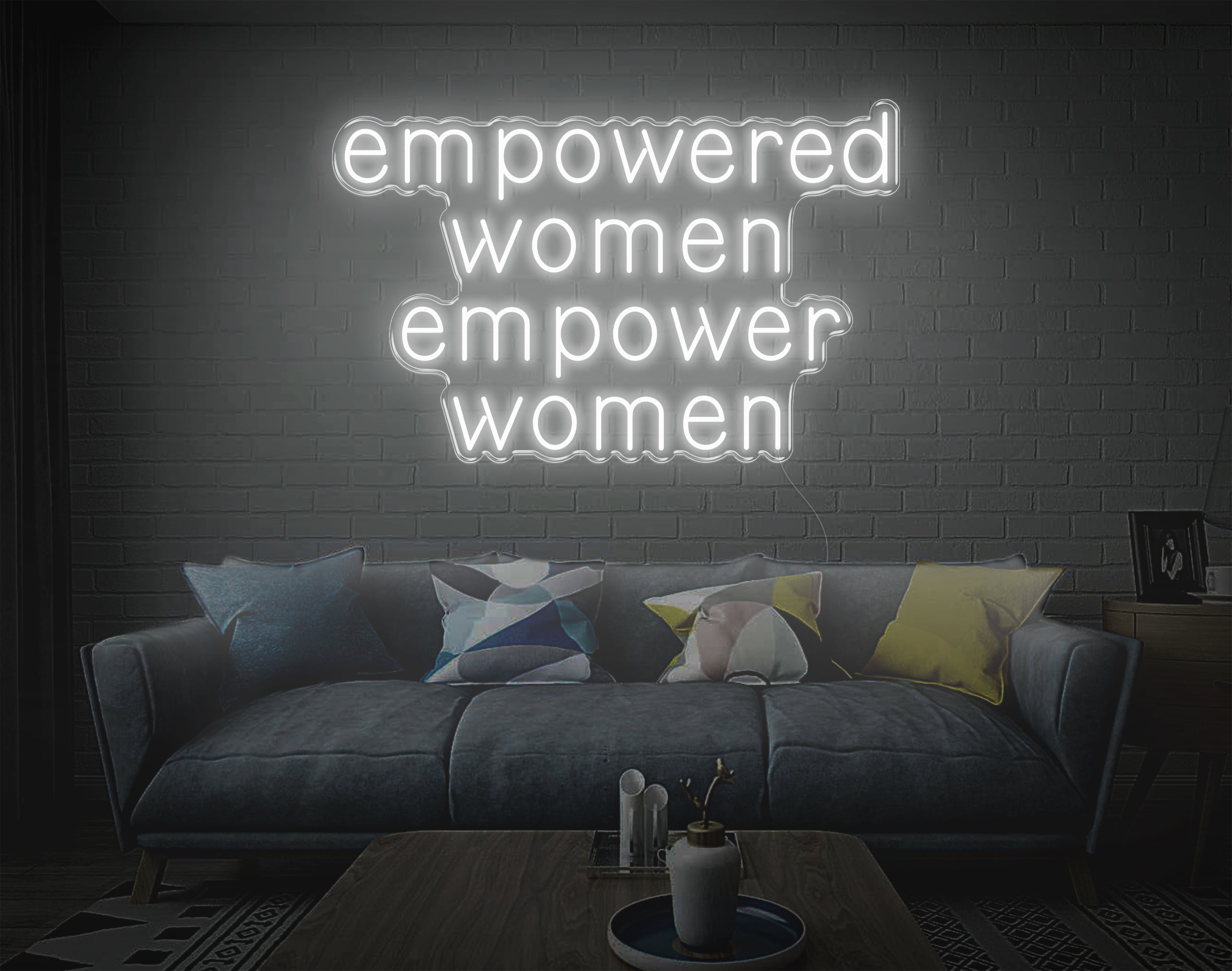 Empowered Women LED Neon Sign