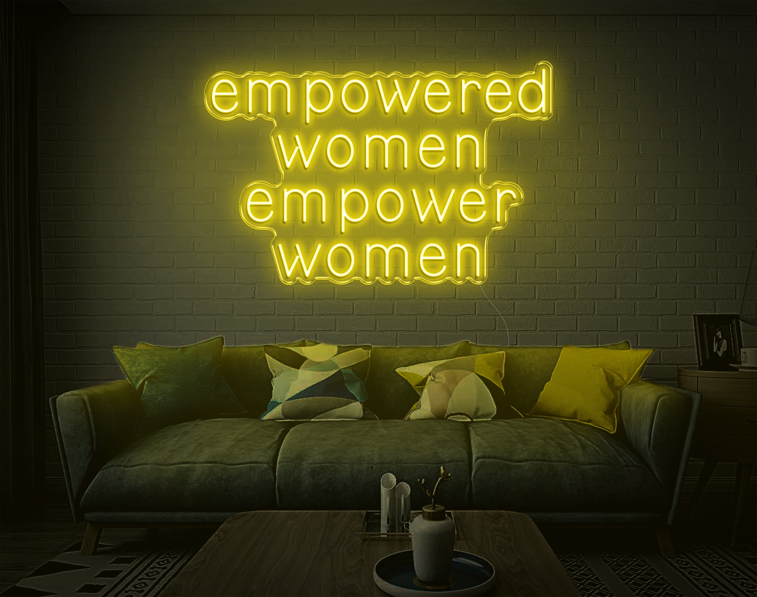 Empowered Women LED Neon Sign