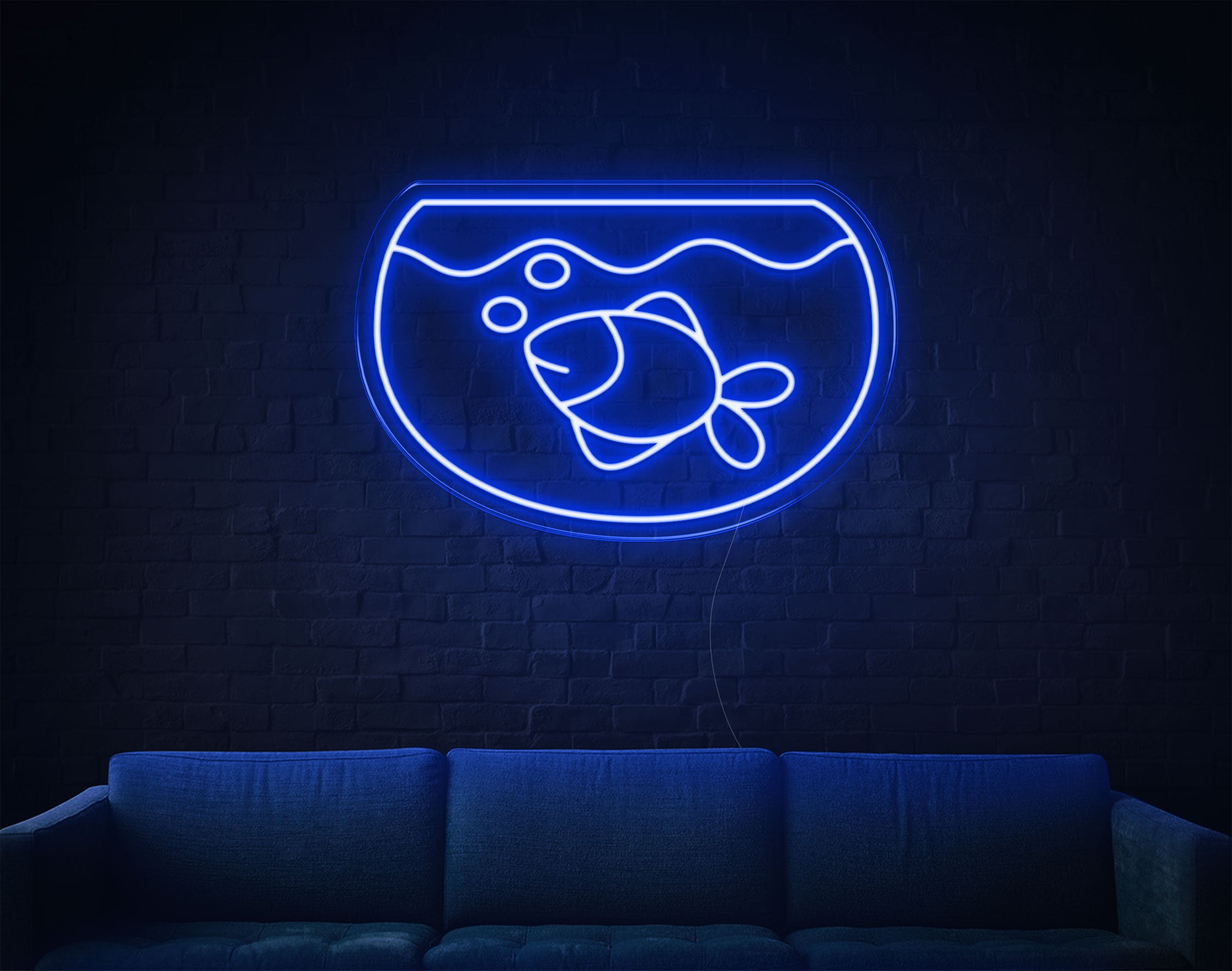 Fishtank LED Neon Sign