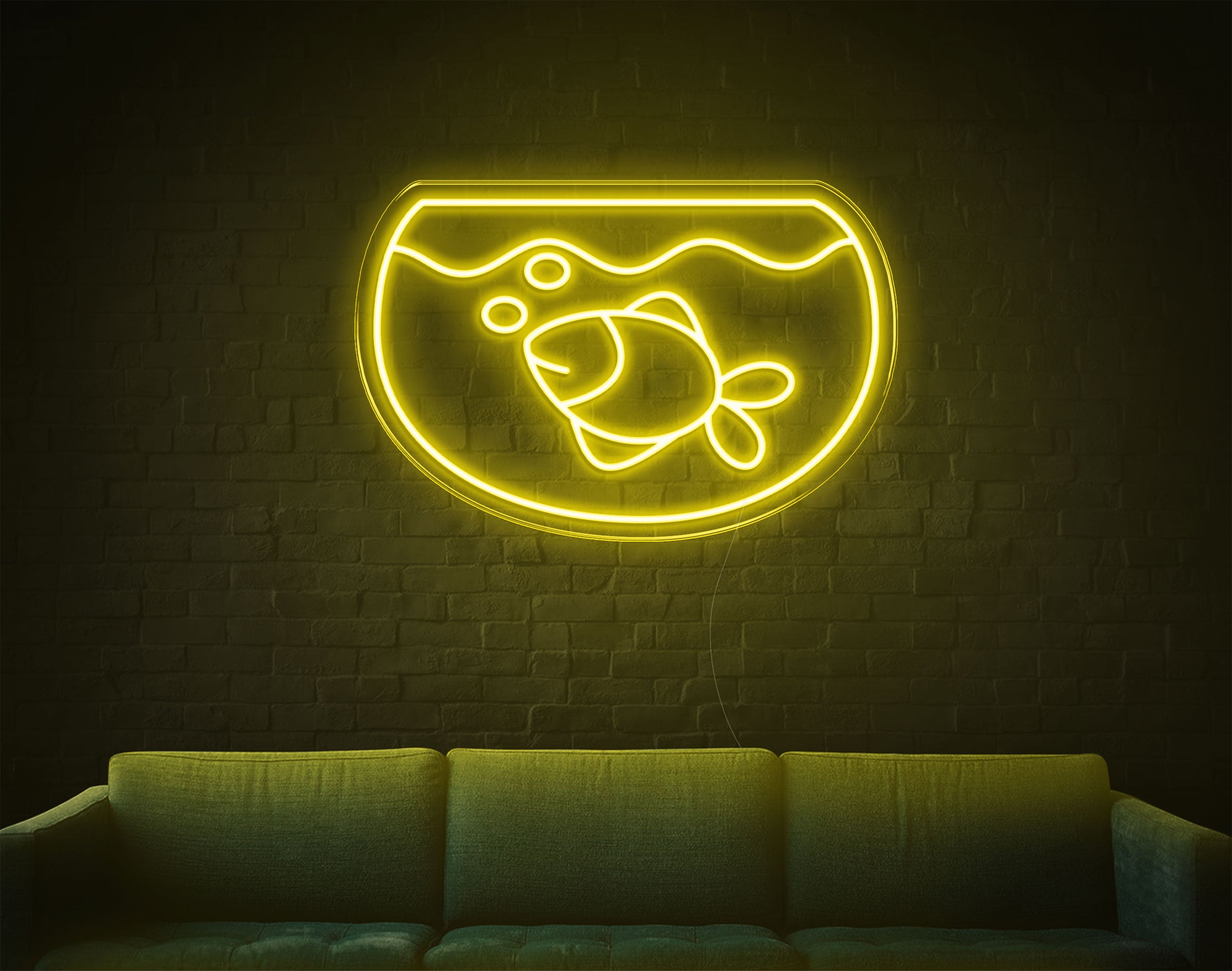 Fishtank LED Neon Sign