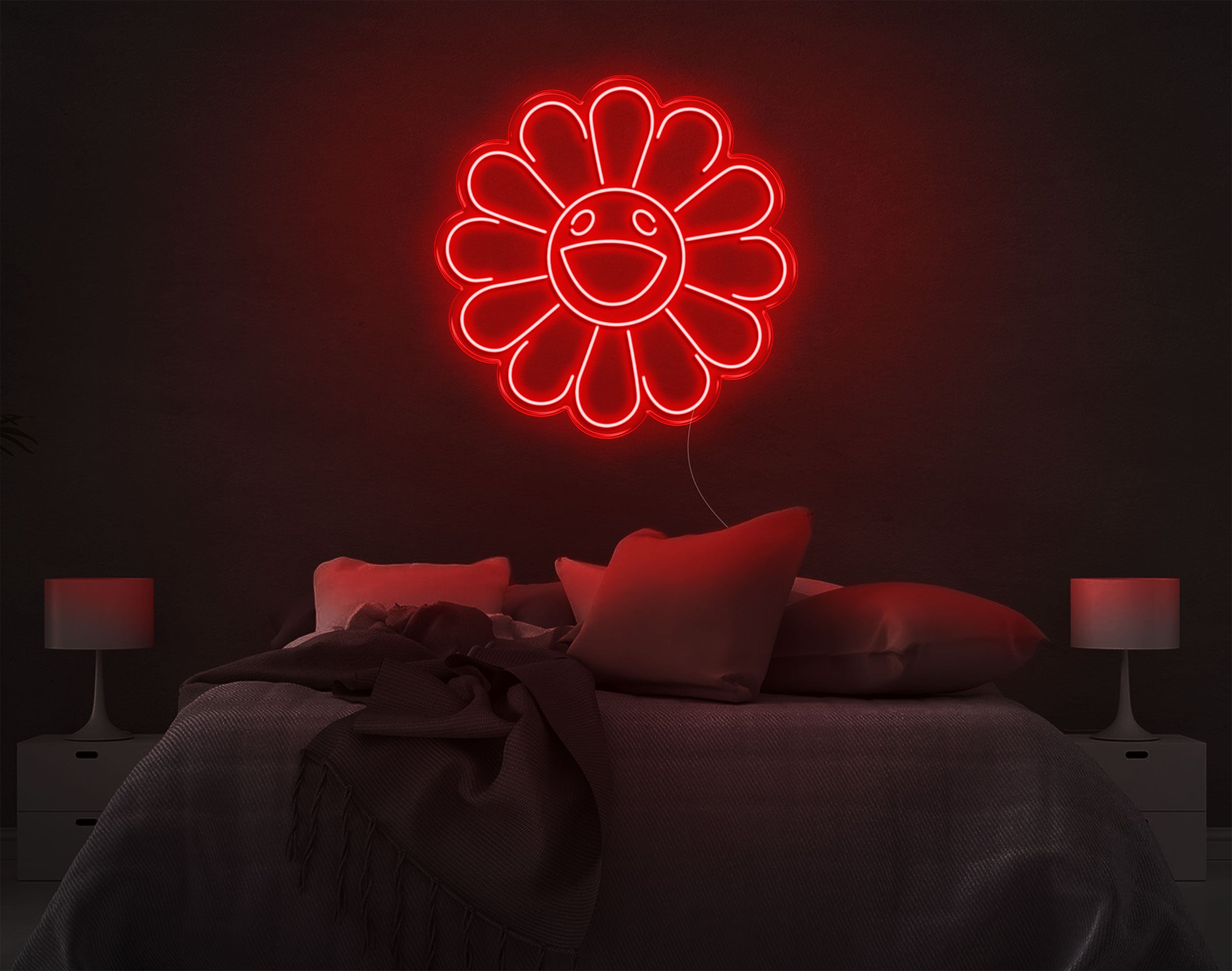 Flower Murakami LED Neon Sign